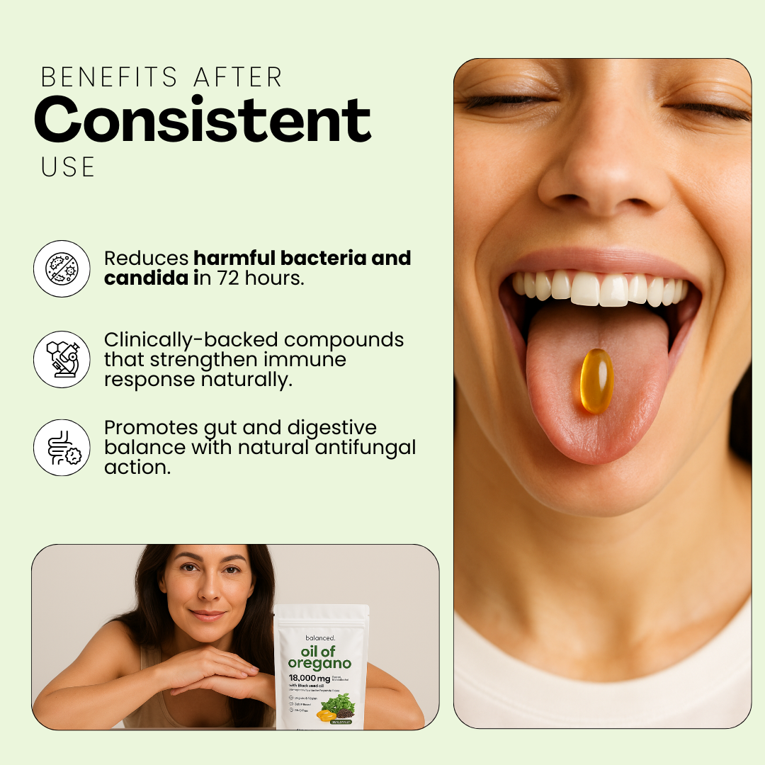 Oil of Oregano with Black Seed Oil | 60 Softgels