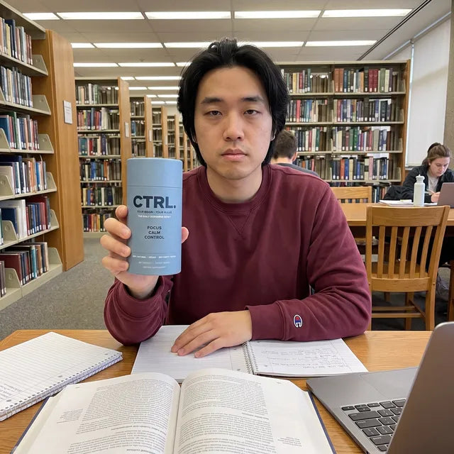 Jason P., a CTRL customer, holding a CTRL tube