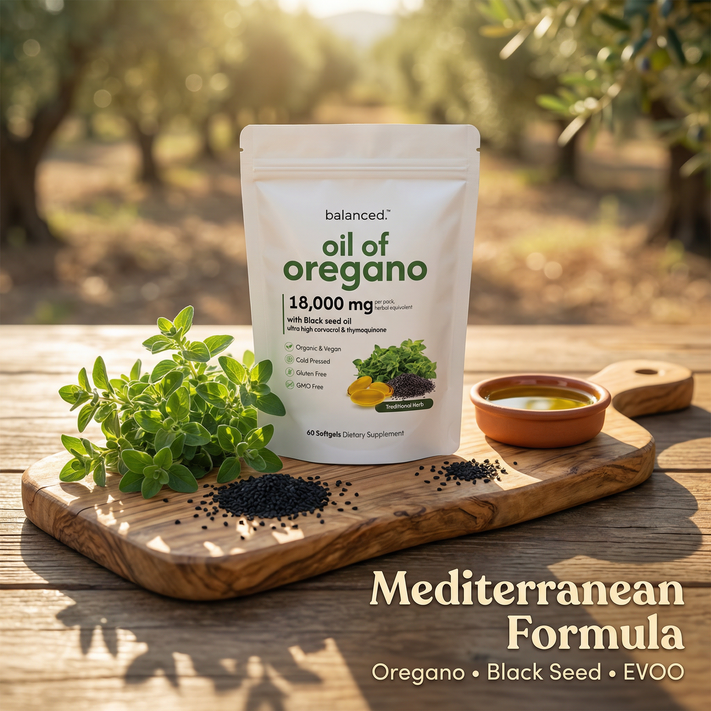 Parasite Defense — Concentrated Oil of Oregano + Black Seed Oil Softgels