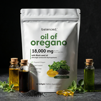 Parasite Defense — Concentrated Oil of Oregano + Black Seed Oil Softgels
