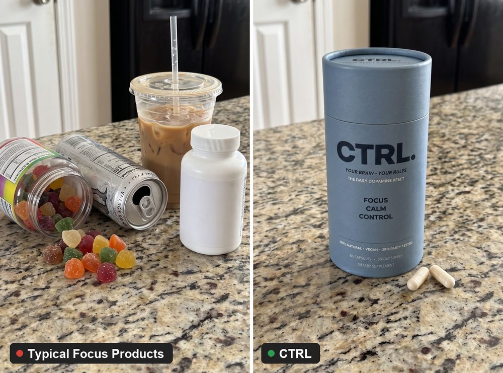 The usual focus products next to CTRL